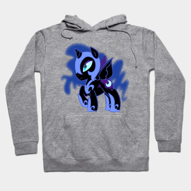 Chibi Nightmare Moon Hoodie by Gavs_Art